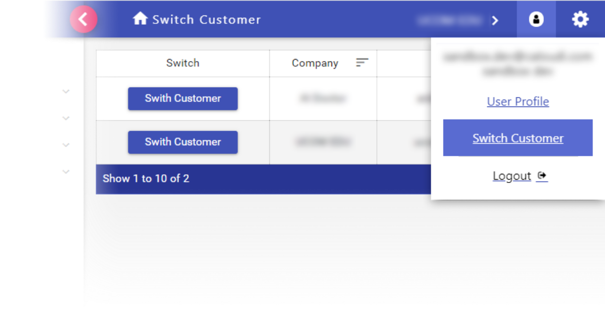 switch customer